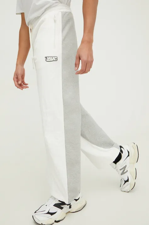 Παντελόνι φόρμας Diesel χρώμα: άσπρο