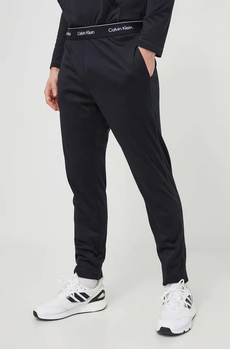 Тренировочные брюки Calvin Klein Performance цвет чёрный однотонные