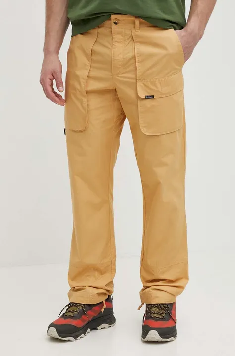Columbia pantaloni Landroamer Cargo uomo colore giallo 2076041