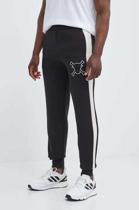 Спортен панталон Puma X ONE PIECE в черно с десен 624671