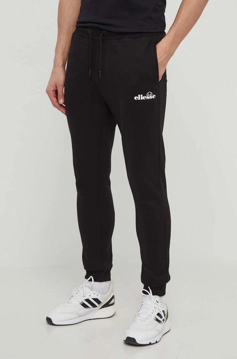 Спортивные штаны Ellesse Cravo Jog Pant цвет чёрный с принтом SHP16465