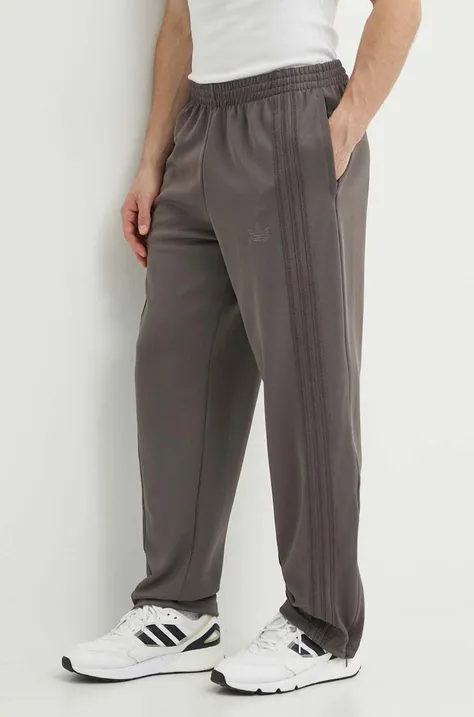 adidas Originals pantaloni de trening culoarea gri, neted, IT7455
