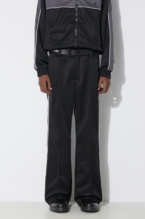 Спортивные штаны AMBUSH Track Pants цвет чёрный с аппликацией BMCJ003S24JER
