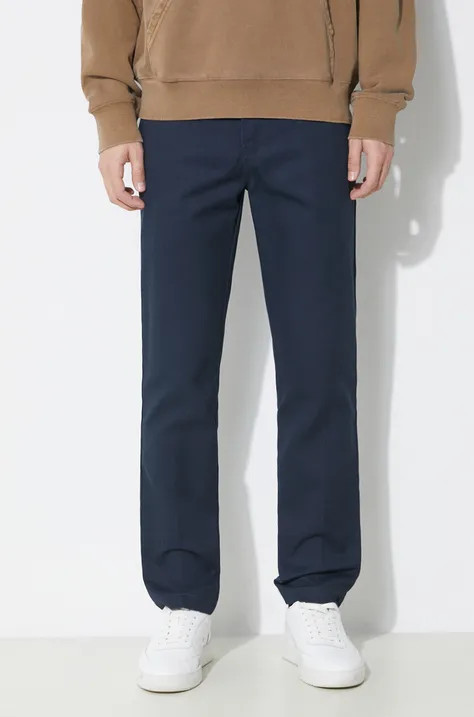 Dickies trousers 872 men's navy blue color DK0A4XK8