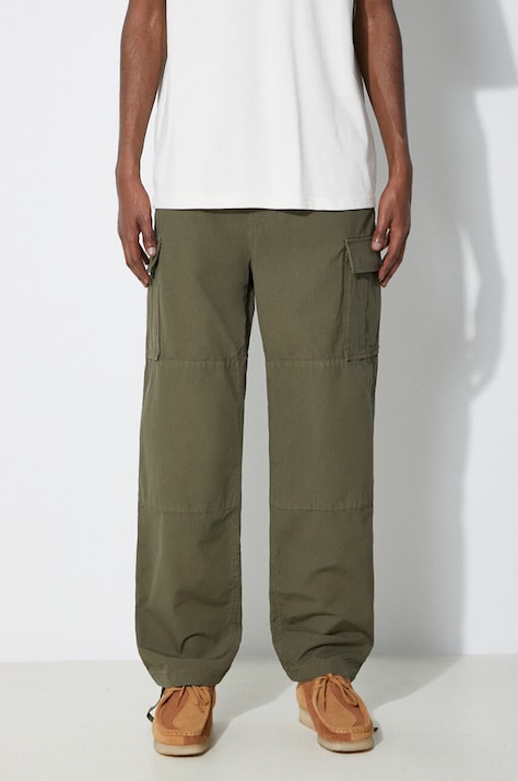 Stan Ray spodnie bawełniane Cargo Pant kolor zielony w fasonie cargo CE2404263