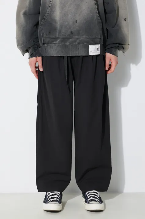 Kalhoty Manastash Extra Mile pánské, černá barva, jednoduché, 7924110005
