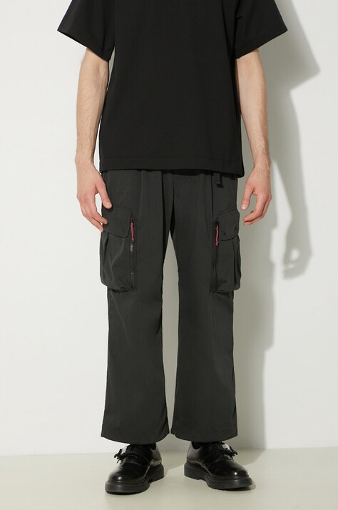 Nanga pantaloni Hinoc Ripstop Field Cargo Pants uomo colore nero NW2411.1I700.A