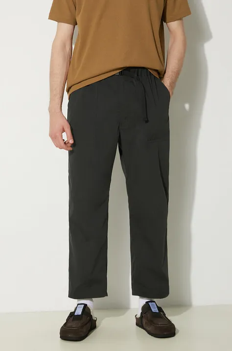 Nanga spodnie Hinoc Ripstop Field Pants męskie kolor czarny proste NW2421.1I203.A