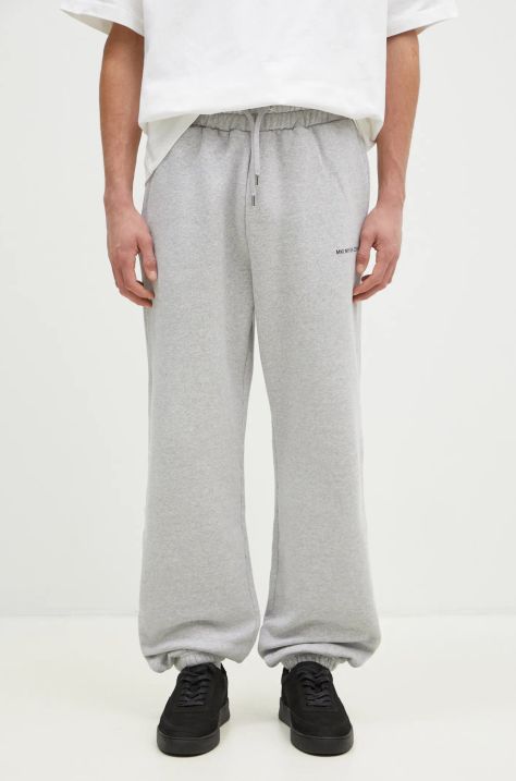 MKI MIYUKI ZOKU pantaloni della tuta Uniform Joggers colore grigio UNIFORM.JOGGERS