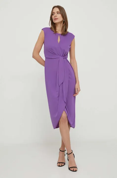 Lauren Ralph Lauren vestito colore violetto