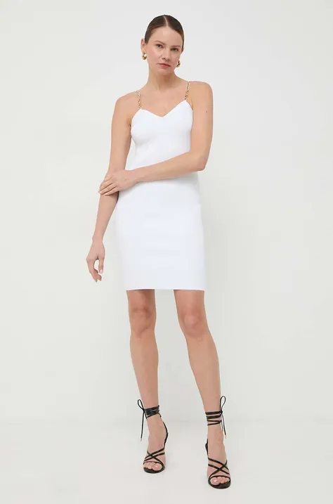 Платье MICHAEL Michael Kors цвет белый mini облегающая