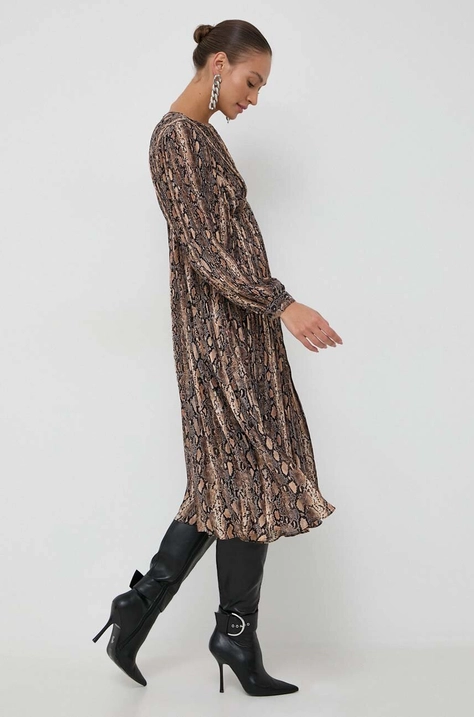 Платье MICHAEL Michael Kors цвет чёрный midi oversize