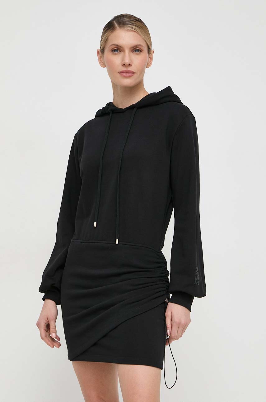 Платье Patrizia Pepe цвет чёрный mini oversize