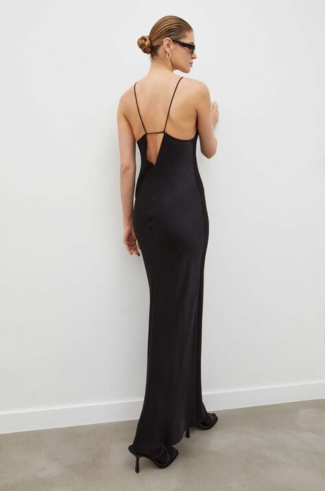 2NDDAY rochie culoarea negru, maxi, mulată