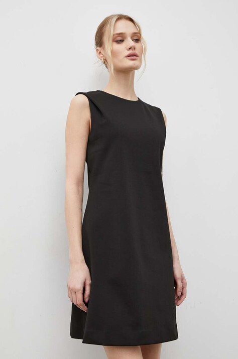 Сукня Tiger Of Sweden колір чорний mini пряма