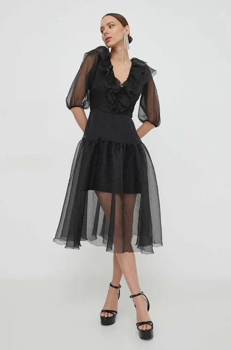 Φόρεμα Custommade χρώμα: μαύρο