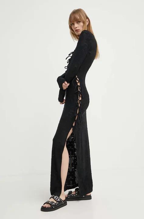 Résumé sukienka AliyahRS Dress kolor czarny maxi dopasowana 20561123