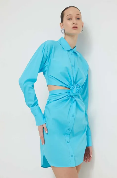 Šaty Blugirl Blumarine mini,rovný strih,RA4002.T2392