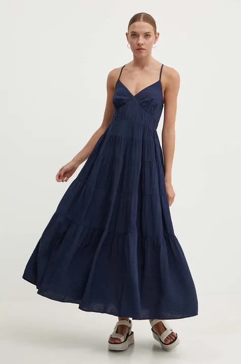 Φόρεμα Abercrombie & Fitch χρώμα: ναυτικό μπλε