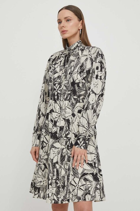 Marc O'Polo rochie din bumbac mini, evazată