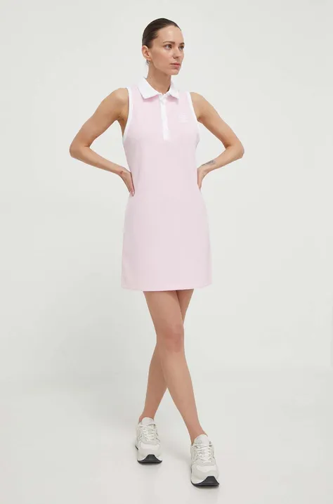 Φόρεμα Guess MYLAH χρώμα: ροζ, V4GK02 KBFB2
