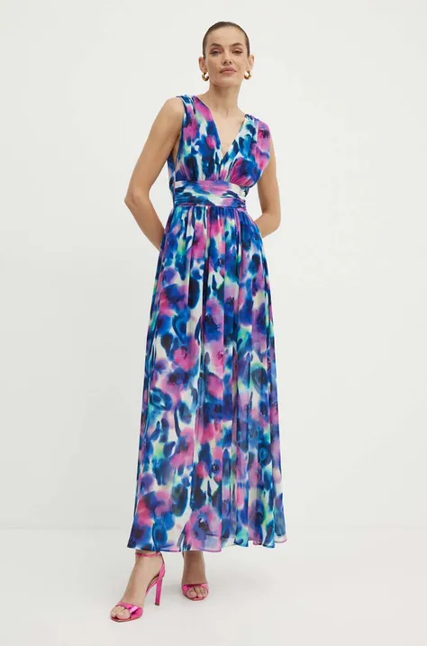 Платье Morgan RIMEO.F цвет фиолетовый maxi расклешённое RIMEO.F