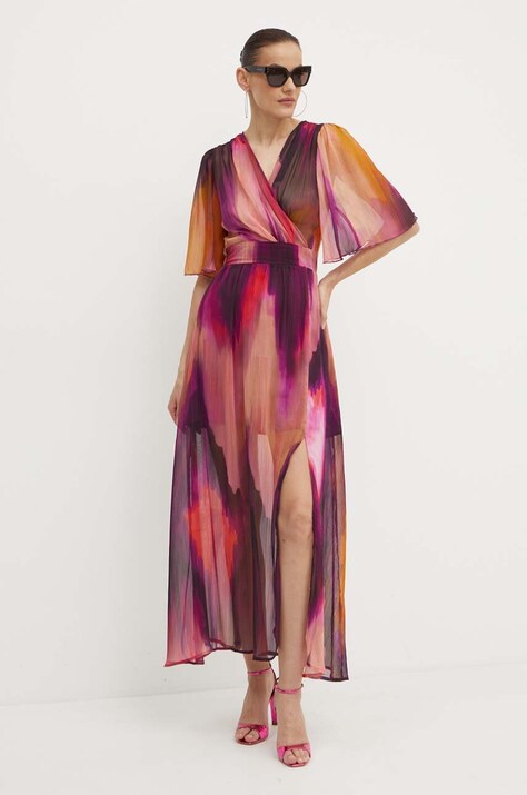 Morgan sukienka RLULU.F maxi rozkloszowana