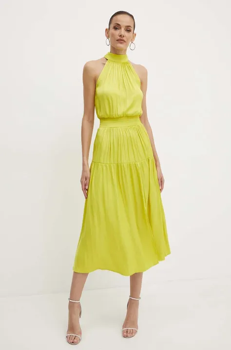 Сукня Morgan RIDOL колір зелений maxi пряма RIDOL