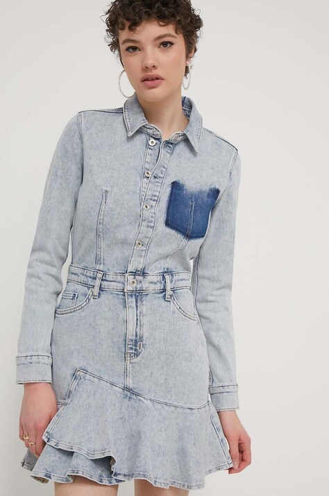 Karl Lagerfeld Jeans vestito di jeans colore blu