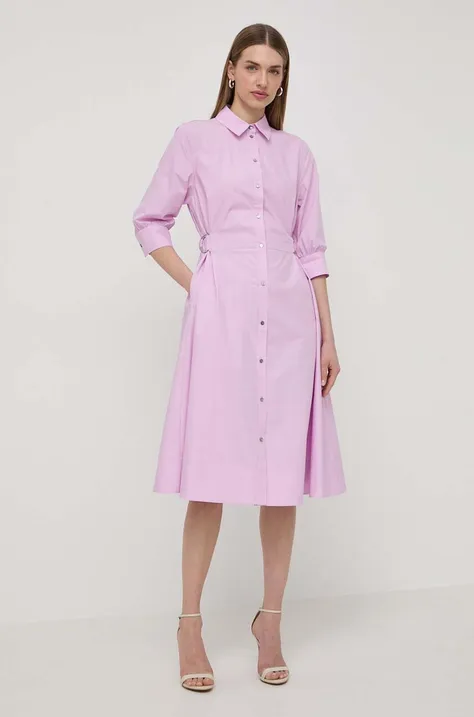 Karl Lagerfeld vestito in cotone colore rosa