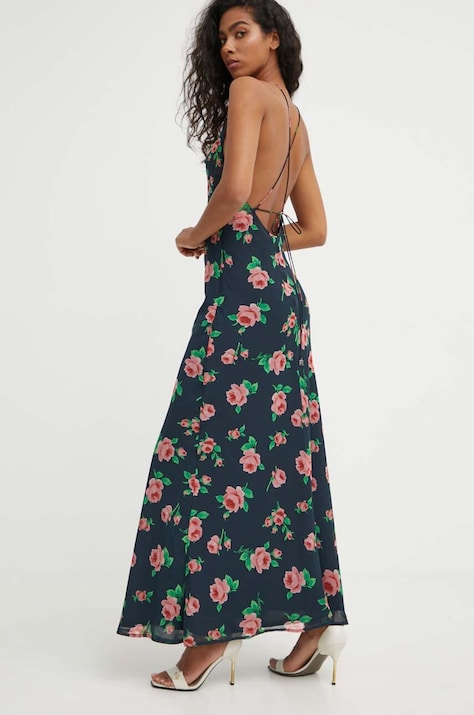 Rotate rochie maxi, evazată