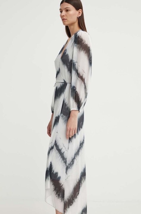 Šaty Bruuns Bazaar PhloxBBNoriel dress šedá barva, maxi, BBW3752