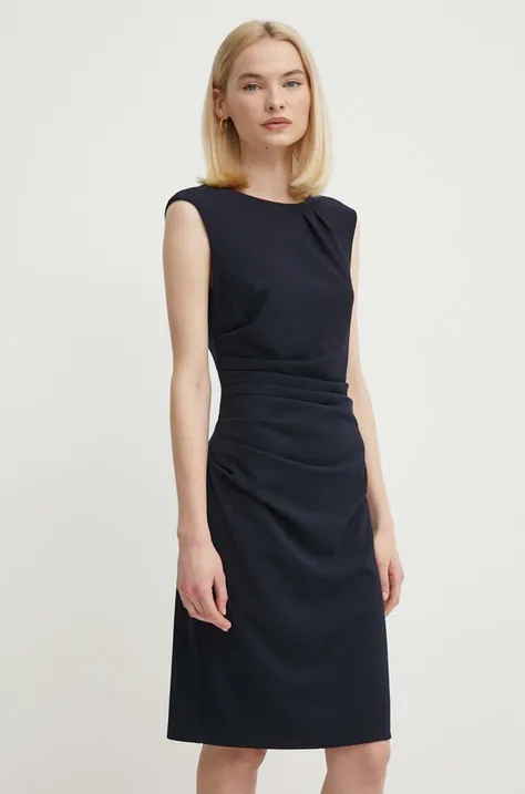 Платье Joseph Ribkoff цвет синий mini прямое 241008