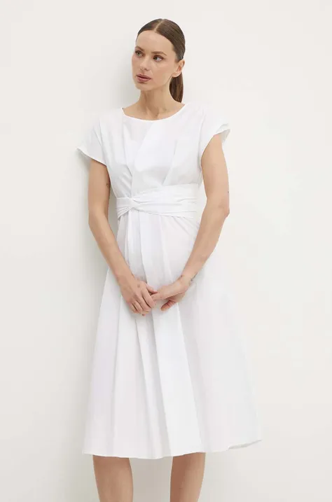Сукня Artigli колір білий mini розкльошена AA38366