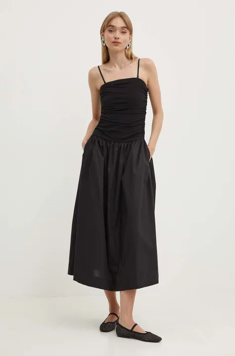 Šaty Never Fully Dressed LolaAp černá barva, maxi, NFDDR1404