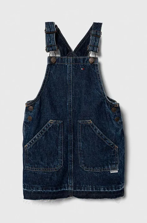 Детское джинсовое платье Tommy Hilfiger mini прямая