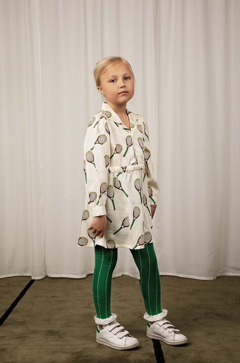 Дитяча сукня Mini Rodini колір білий mini розкльошена