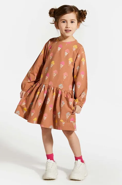 Coccodrillo gyerek ruha rózsaszín, mini, harang alakú
