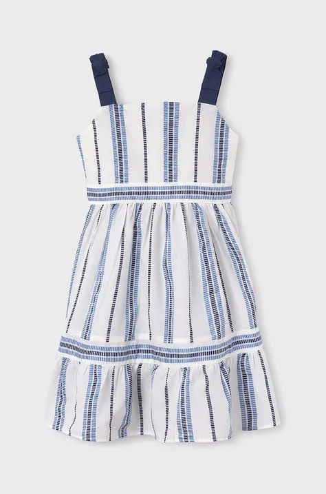 Παιδικό φόρεμα Mayoral χρώμα: ναυτικό μπλε