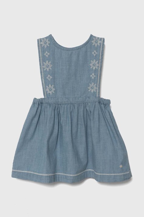 zippy rochie din denim pentru bebeluși mini, evazată