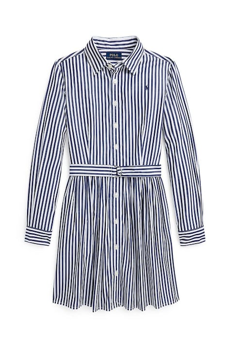 Polo Ralph Lauren rochie din bumbac pentru copii mini, dreaptă, 313934134003