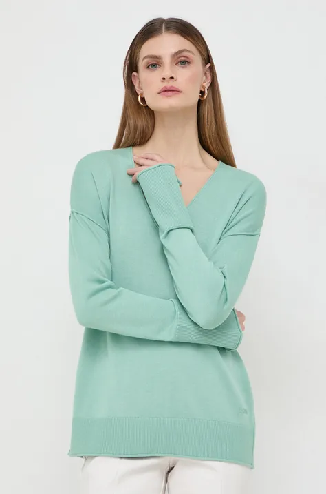 Boss Orange pulóver női, zöld