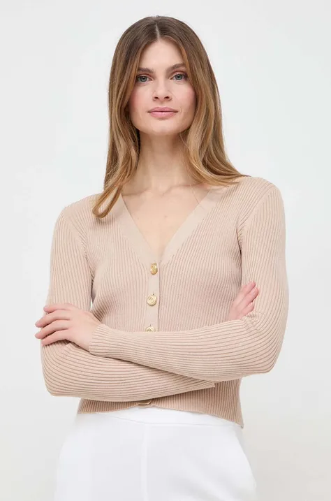 Pinko sweter jedwabny kolor beżowy lekki