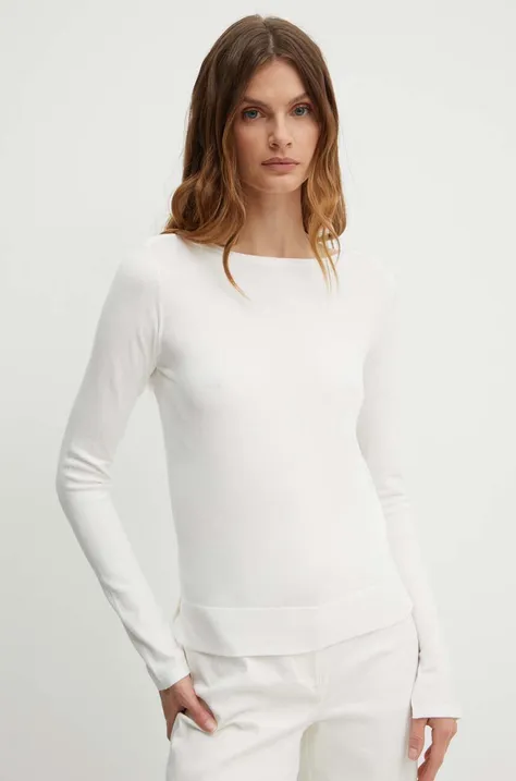 MAX&Co. pulover femei, culoarea alb, light, 2416361062200