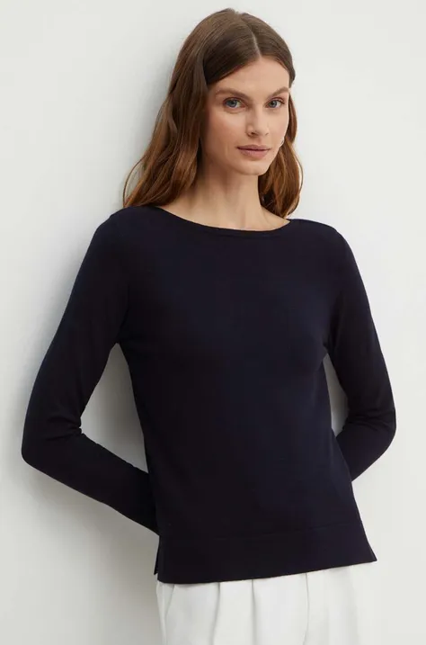 Pulover MAX&Co. za žene, boja: tamno plava, lagani, 2416361062200