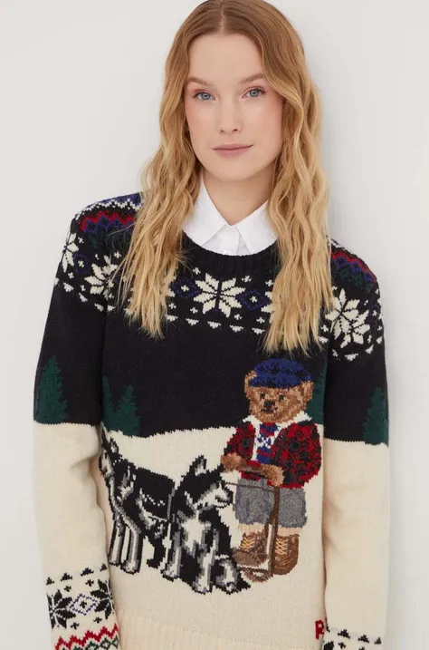 Polo Ralph Lauren pulover de lână femei 211916175
