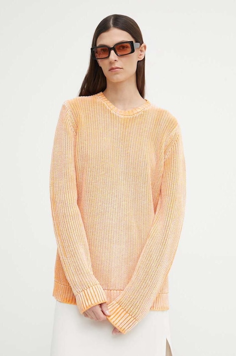 Résumé pamut pulóver AtlasRS Knit Pullover Unisex narancssárga, 20371116