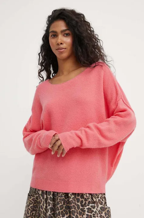 American Vintage maglione in misto lana donna colore rosa