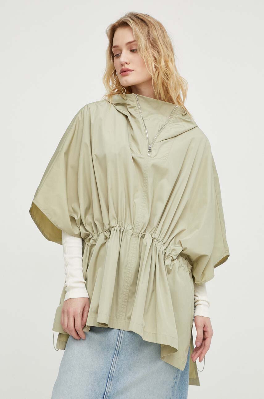 Bunda Marc O'Polo dmsk, zelen barva, pechodn, oversize