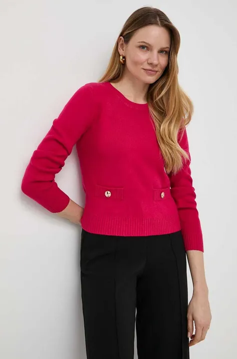 Morgan pulover femei, culoarea roz